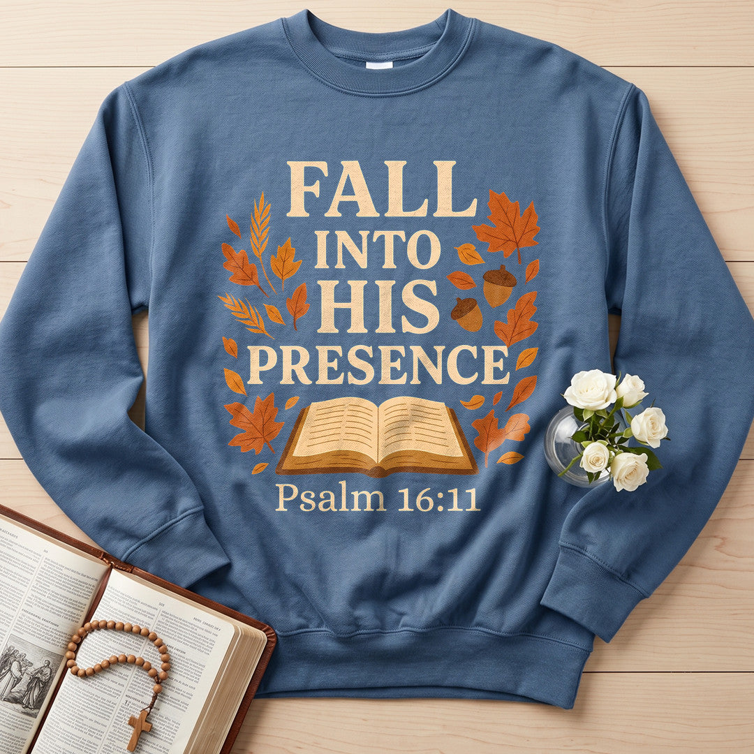 Fall Into His Presence Psalm 16.11 01