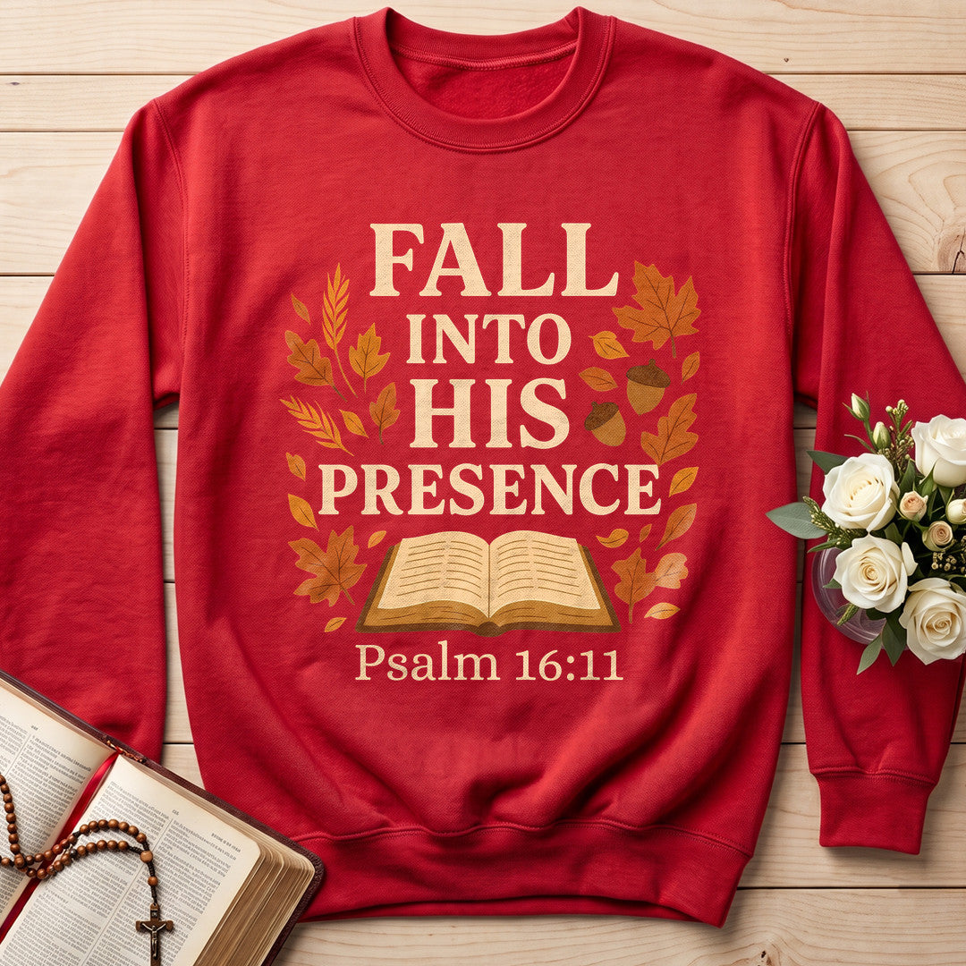 Fall Into His Presence Psalm 16.11 01