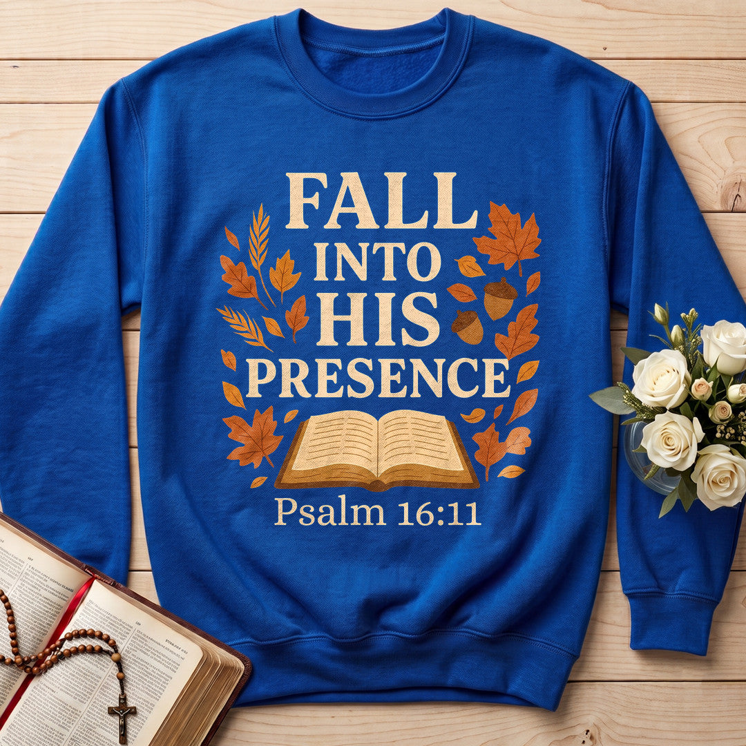 Fall Into His Presence Psalm 16.11 01
