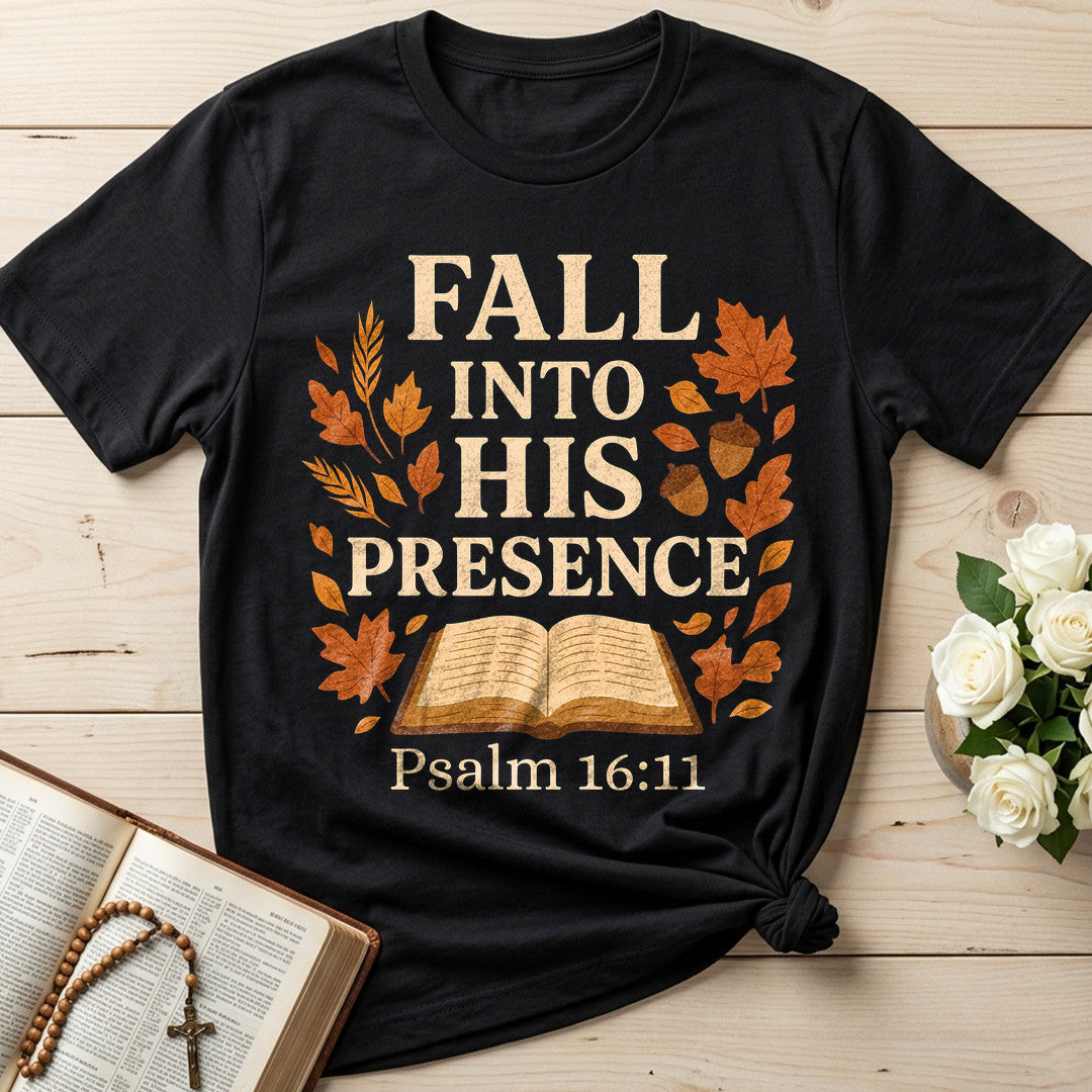 Fall Into His Presence Psalm 16.11 01