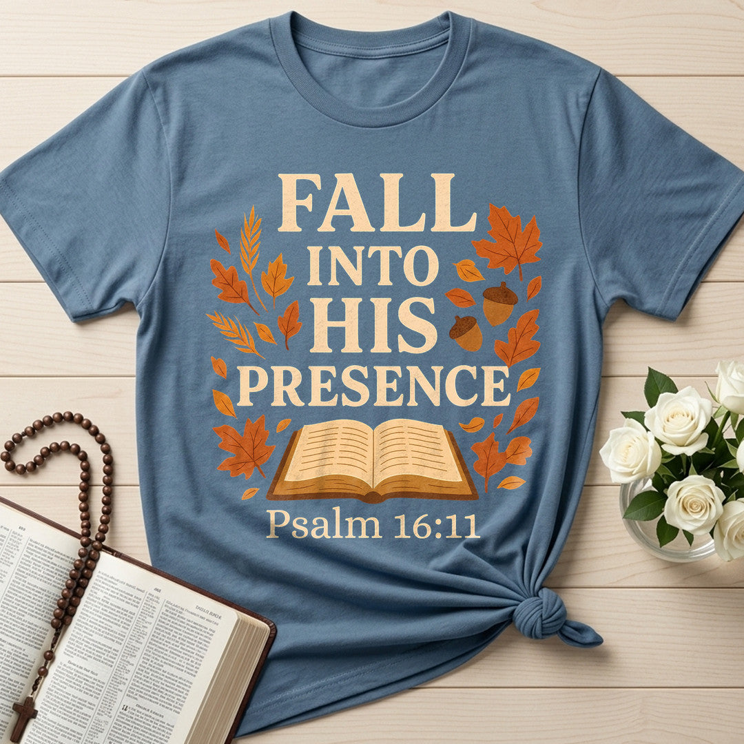 Fall Into His Presence Psalm 16.11 01