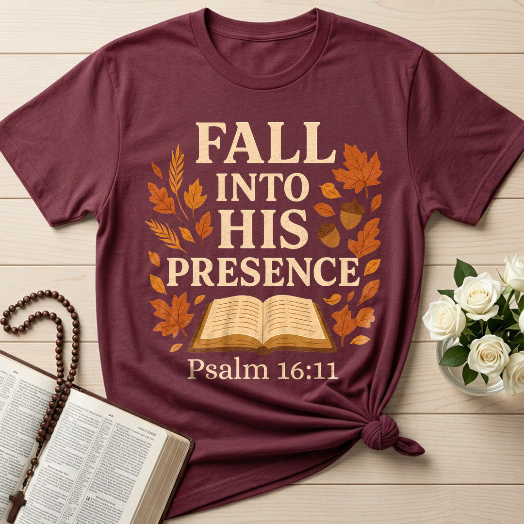 Fall Into His Presence Psalm 16.11 01