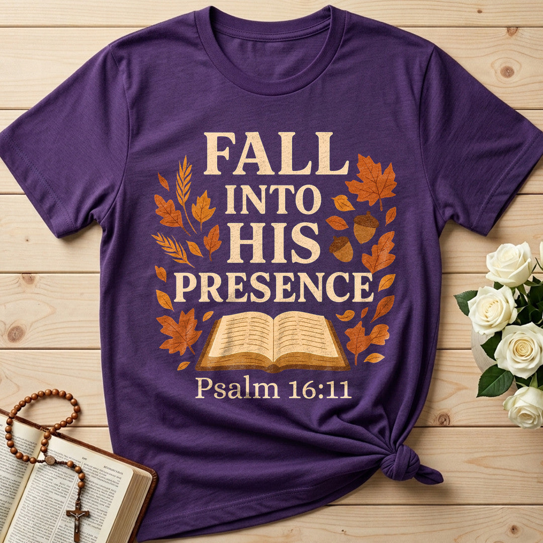 Fall Into His Presence Psalm 16.11 01