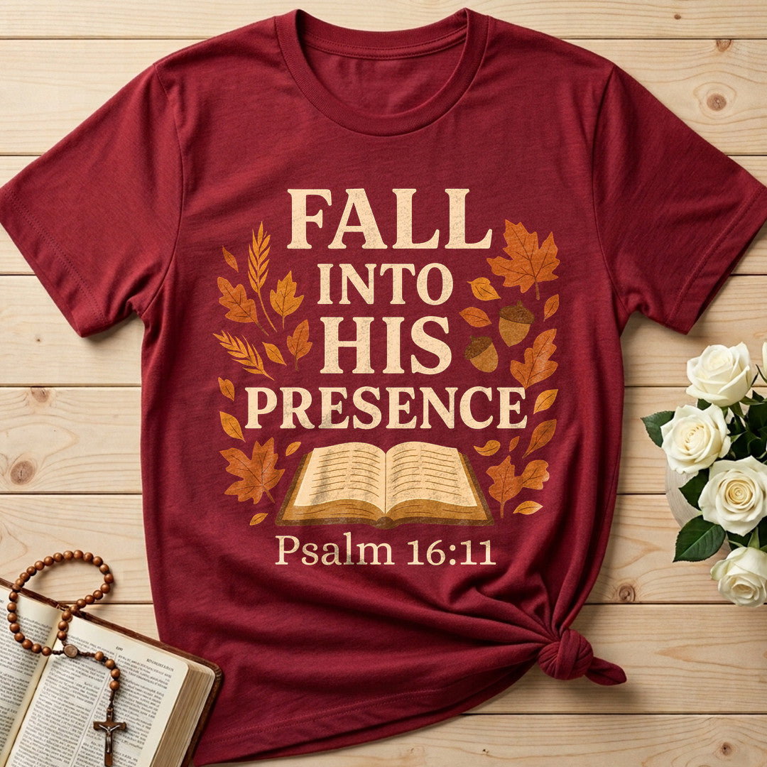 Fall Into His Presence Psalm 16.11 01