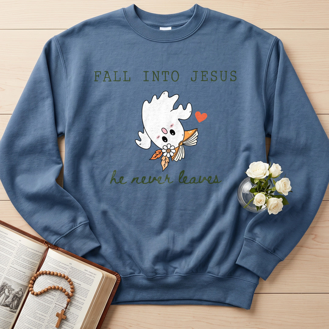 Fall Into Jesus He Never Leaves 01