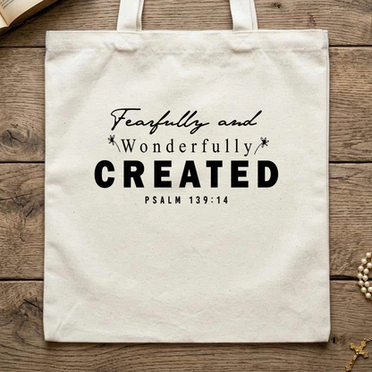 Fearfully And Wonderfully Created Psalm 139.14 01
