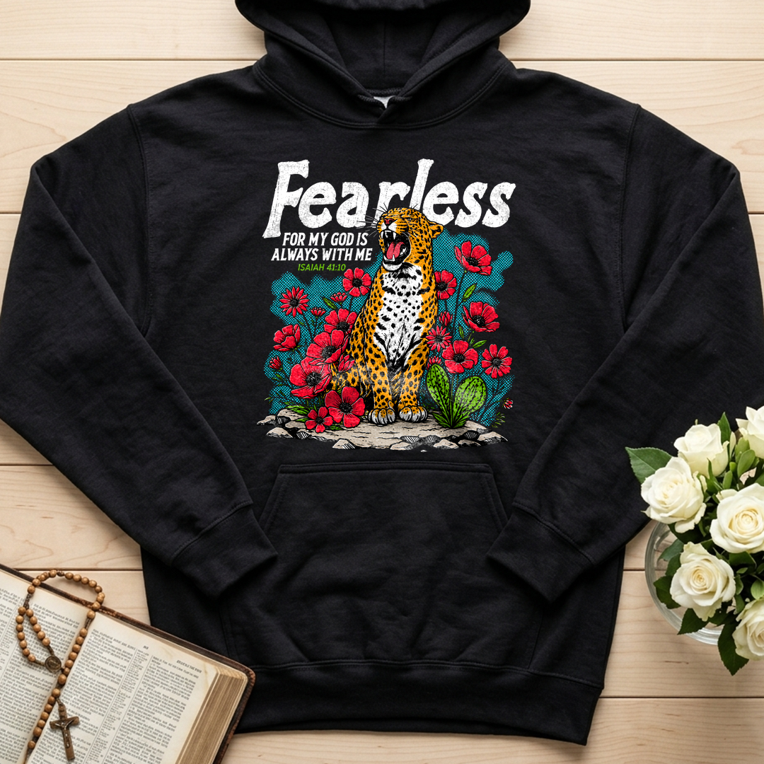 Fearless For My God Is Always With Me Isaiah 41.10 01