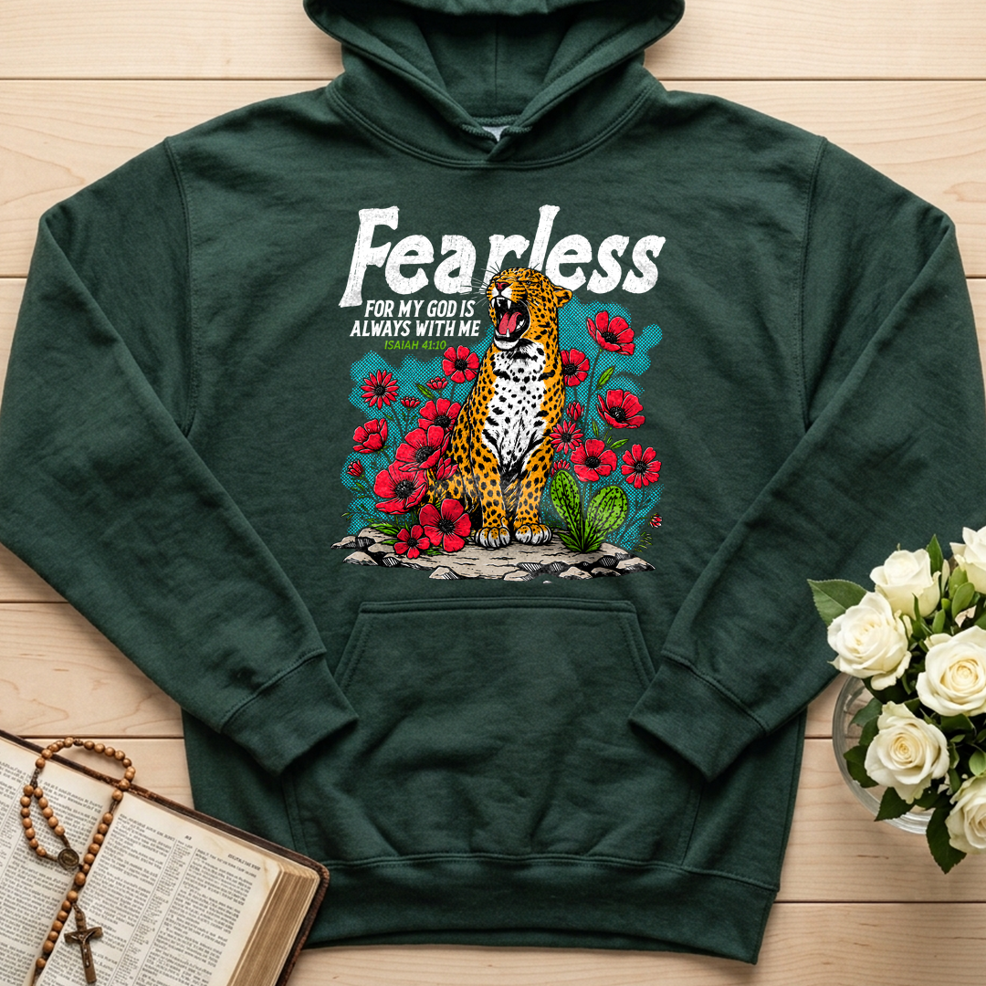 Fearless For My God Is Always With Me Isaiah 41.10 01