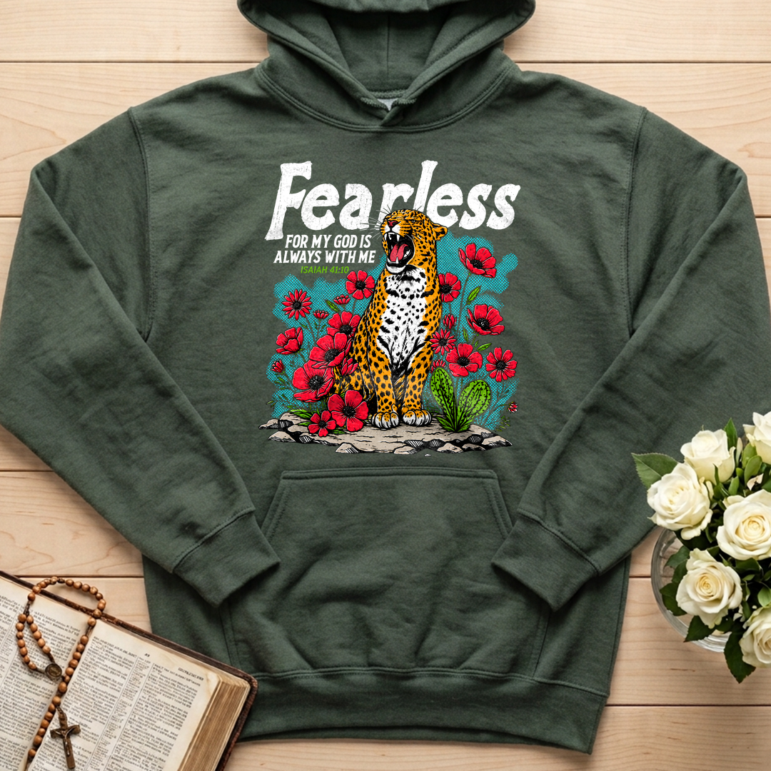 Fearless For My God Is Always With Me Isaiah 41.10 01