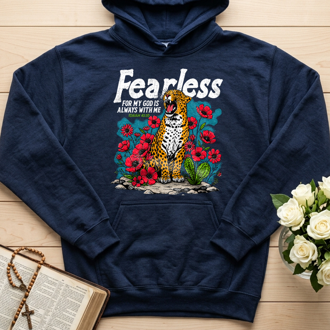 Fearless For My God Is Always With Me Isaiah 41.10 01