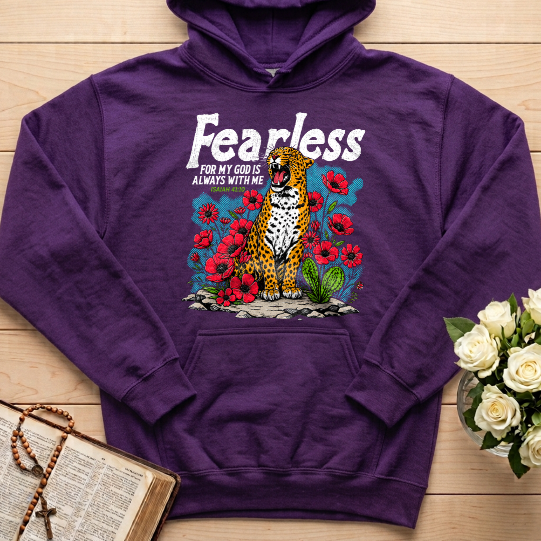Fearless For My God Is Always With Me Isaiah 41.10 01