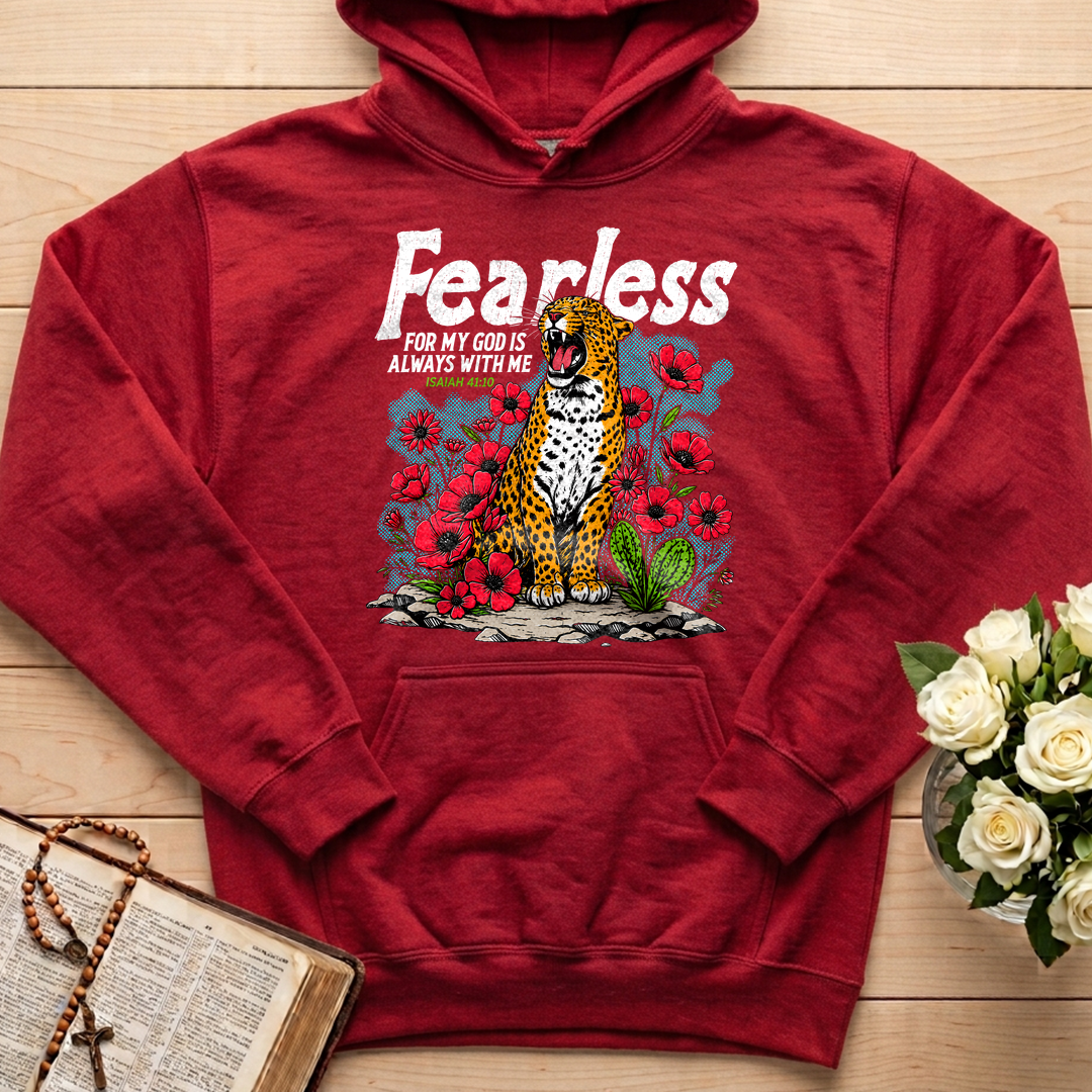 Fearless For My God Is Always With Me Isaiah 41.10 01