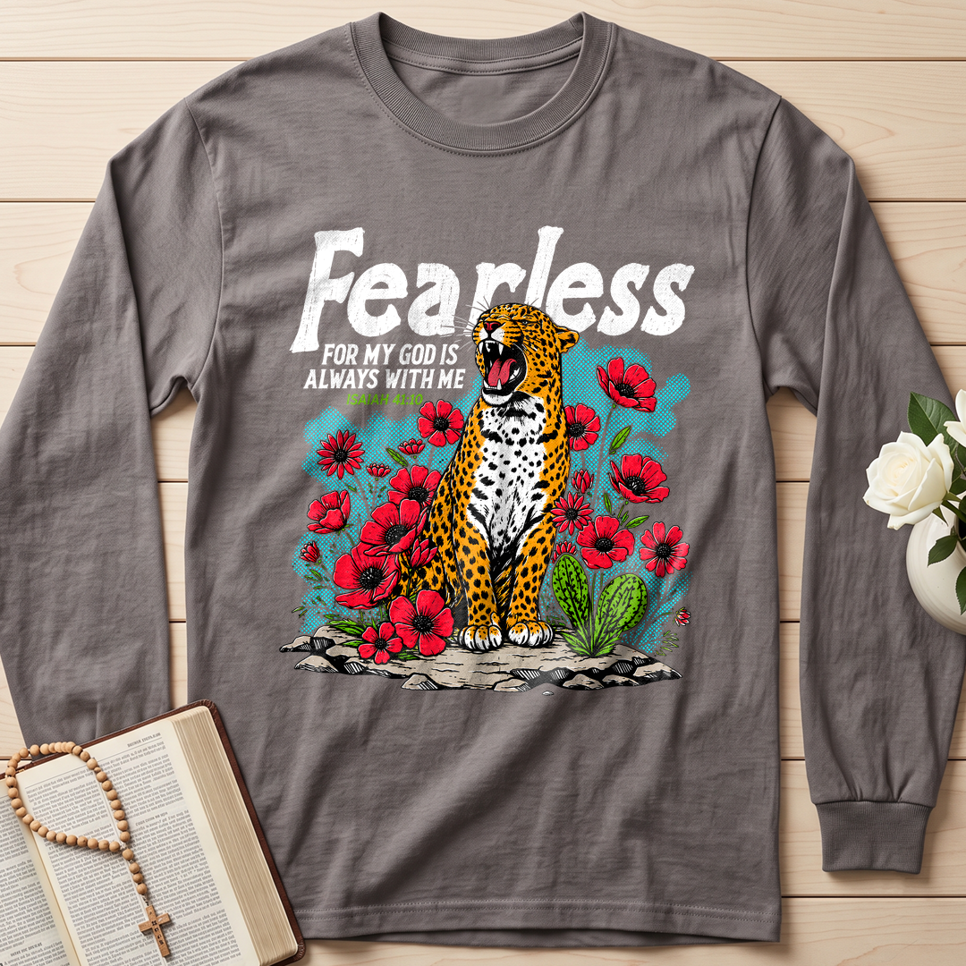 Fearless For My God Is Always With Me Isaiah 41.10 01