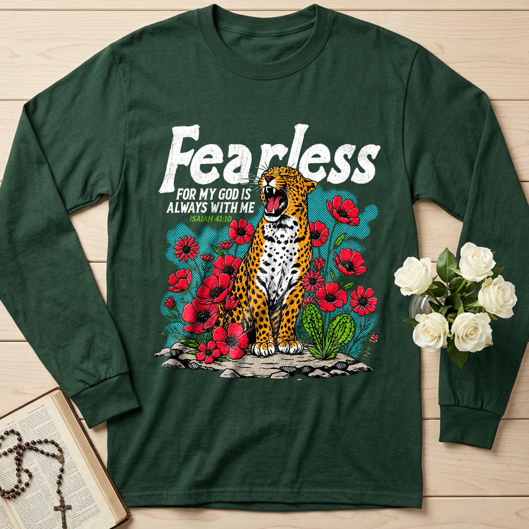 Fearless For My God Is Always With Me Isaiah 41.10 01