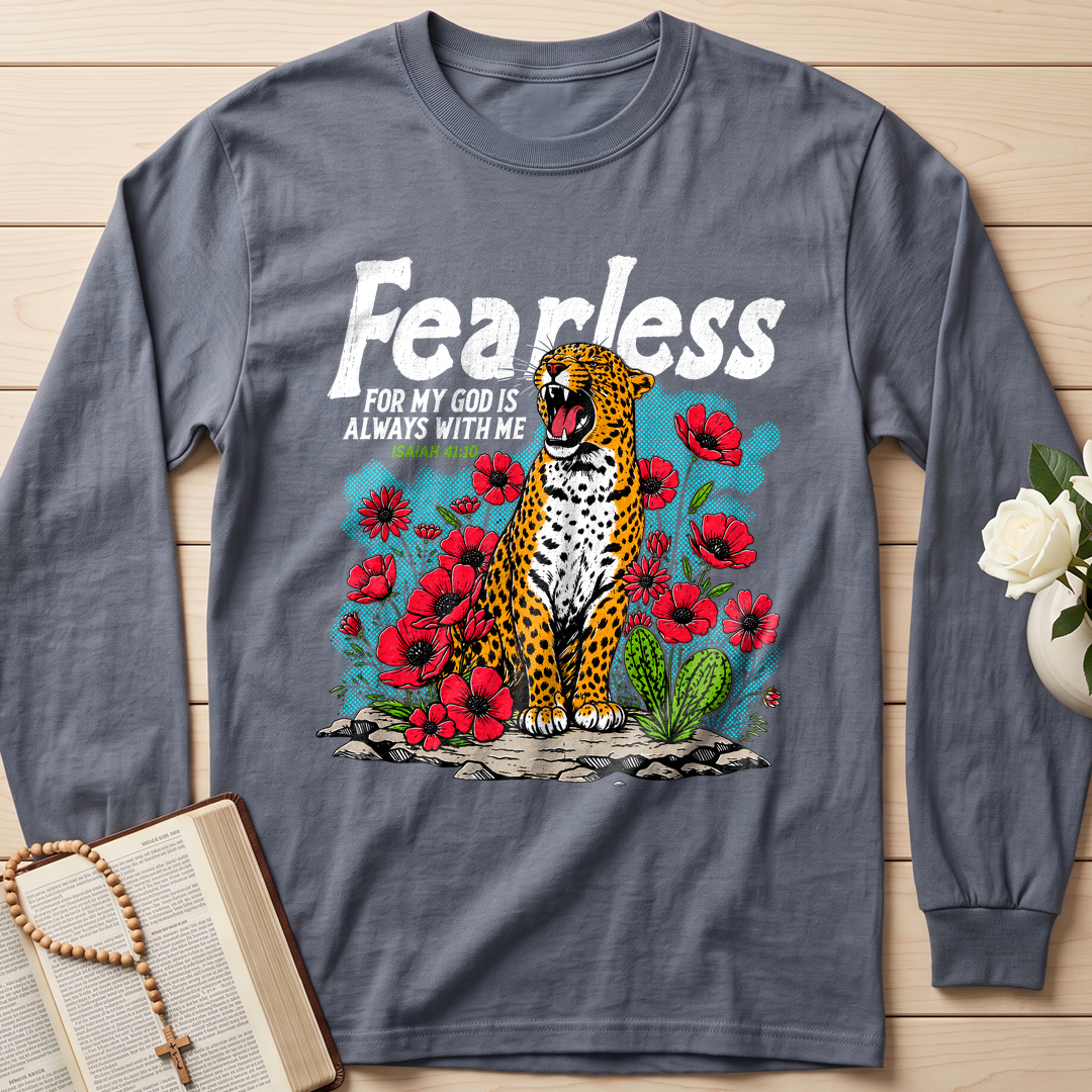 Fearless For My God Is Always With Me Isaiah 41.10 01