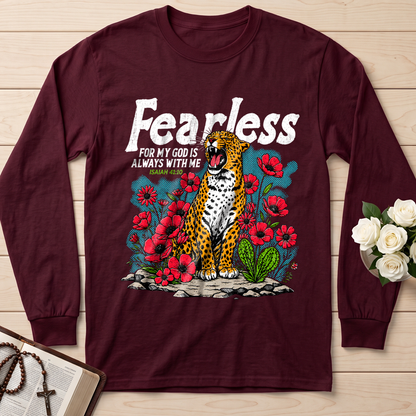 Fearless For My God Is Always With Me Isaiah 41.10 01