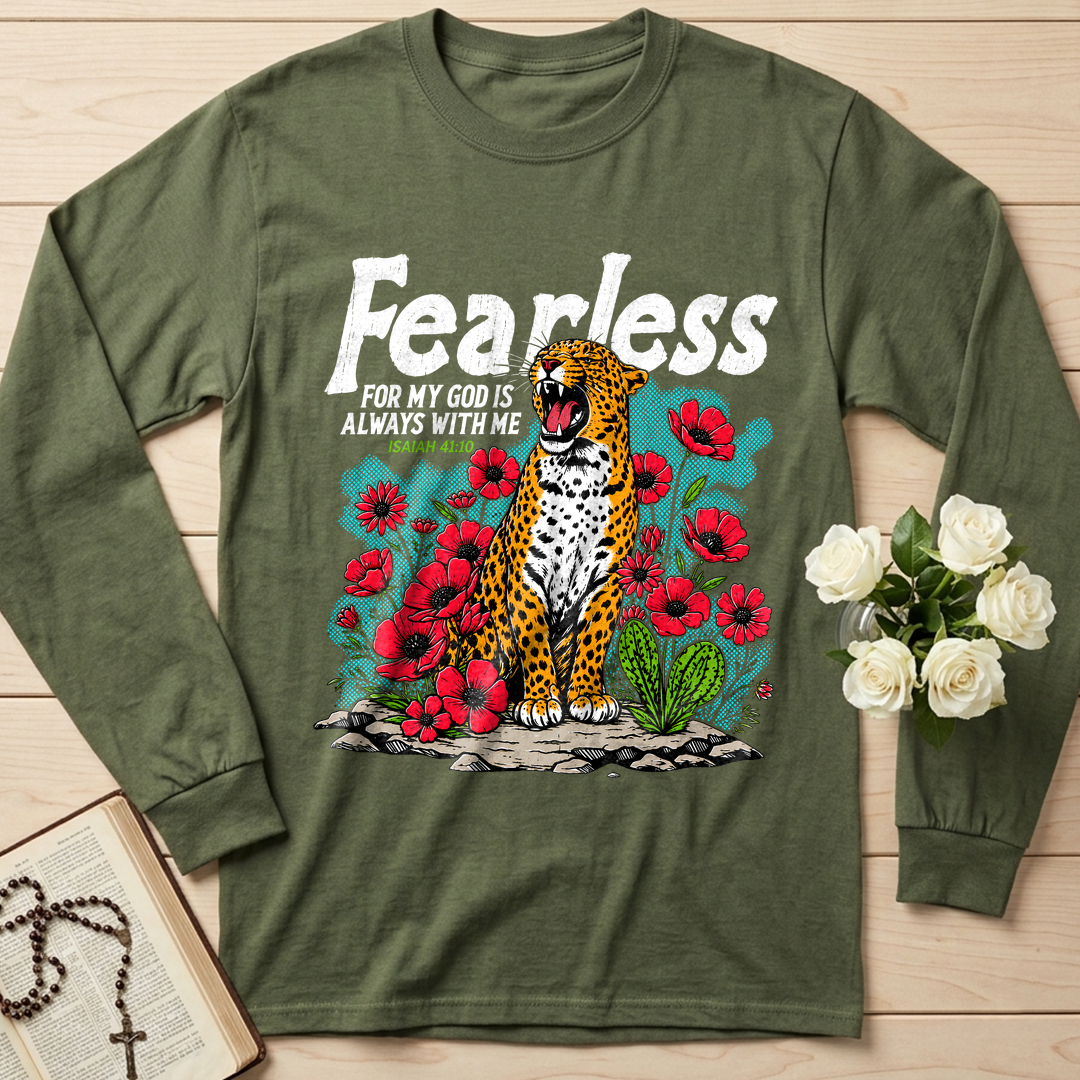 Fearless For My God Is Always With Me Isaiah 41.10 01