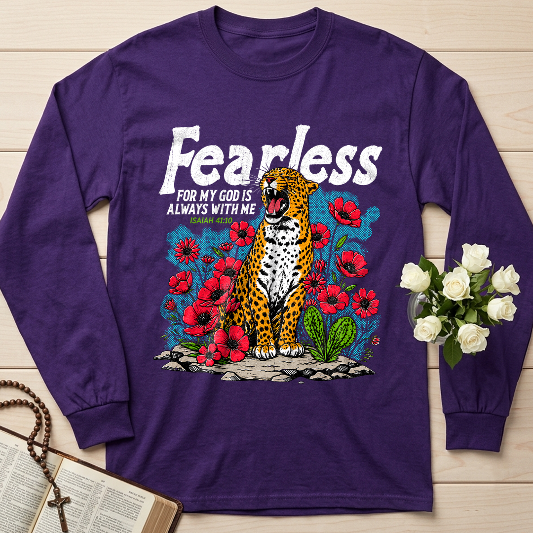 Fearless For My God Is Always With Me Isaiah 41.10 01