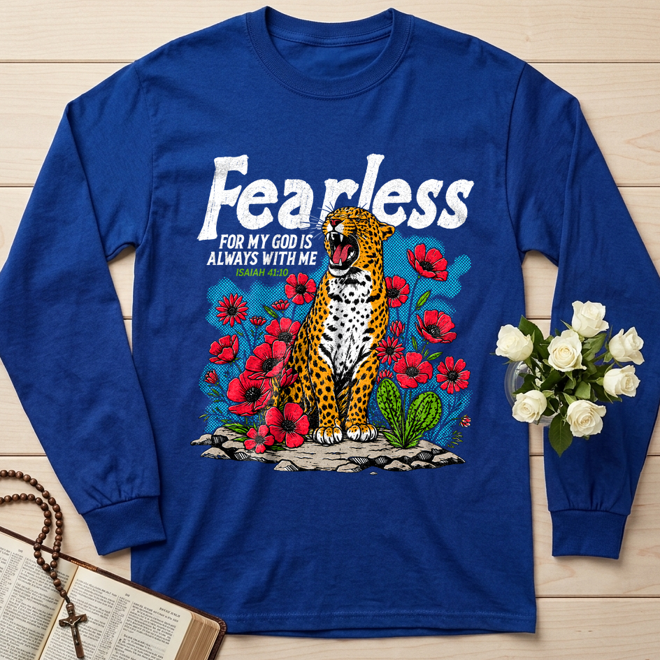 Fearless For My God Is Always With Me Isaiah 41.10 01