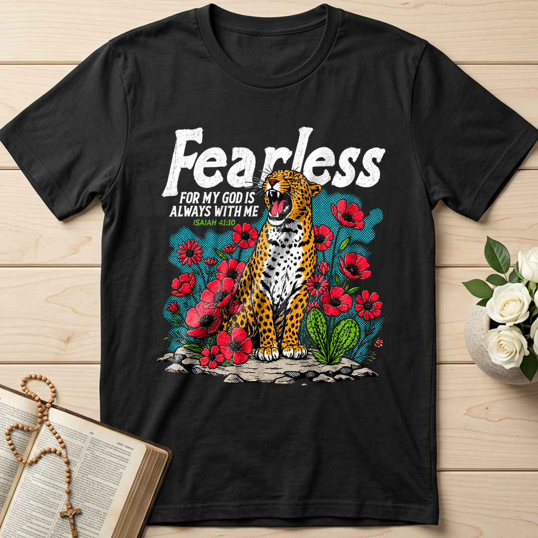 Fearless For My God Is Always With Me Isaiah 41.10 01