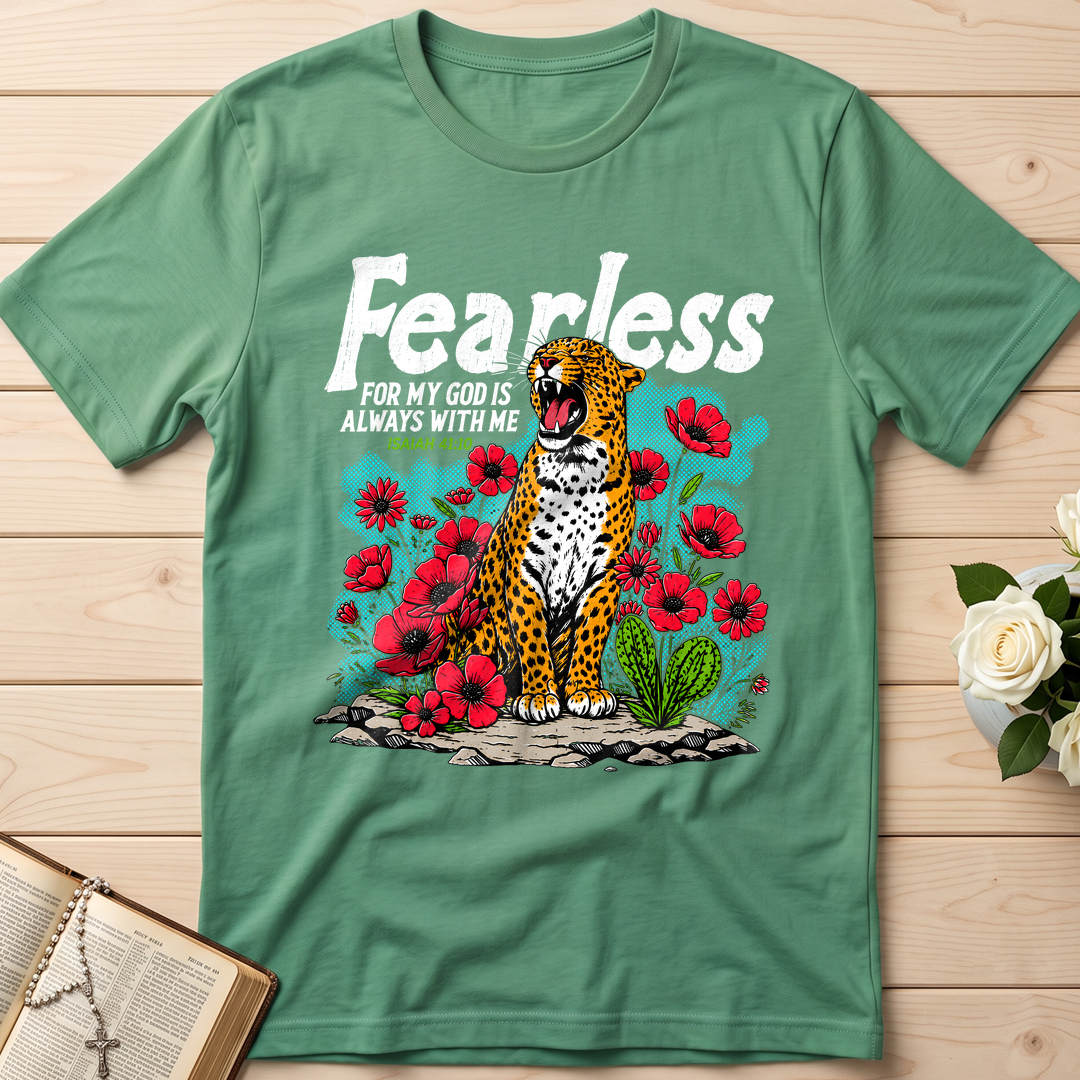 Fearless For My God Is Always With Me Isaiah 41.10 01