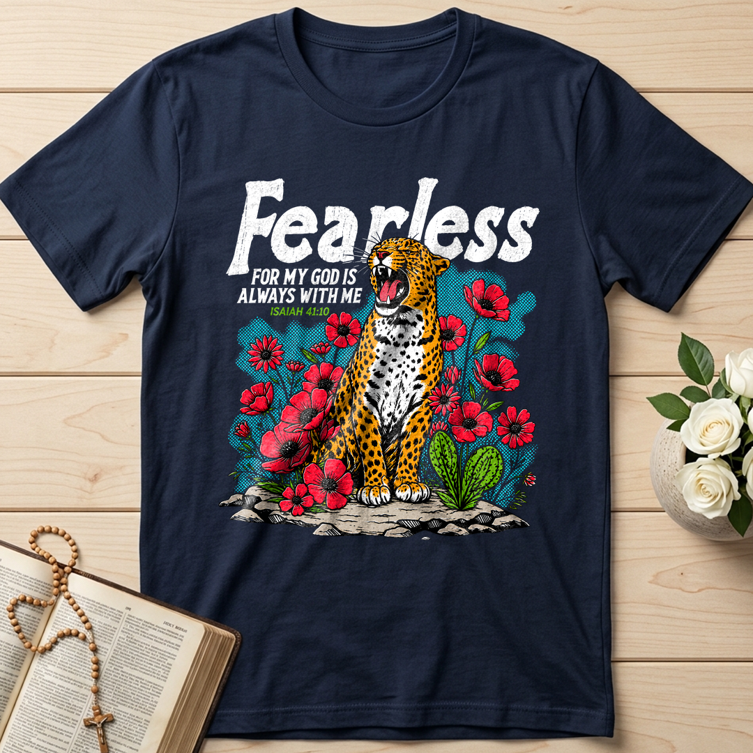 Fearless For My God Is Always With Me Isaiah 41.10 01