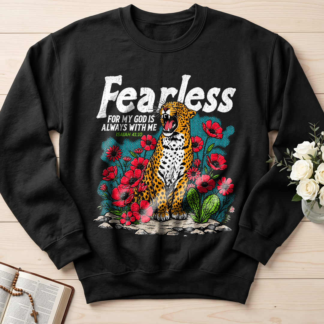 Fearless For My God Is Always With Me Isaiah 41.10 01