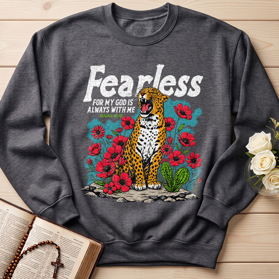 Fearless For My God Is Always With Me Isaiah 41.10 01
