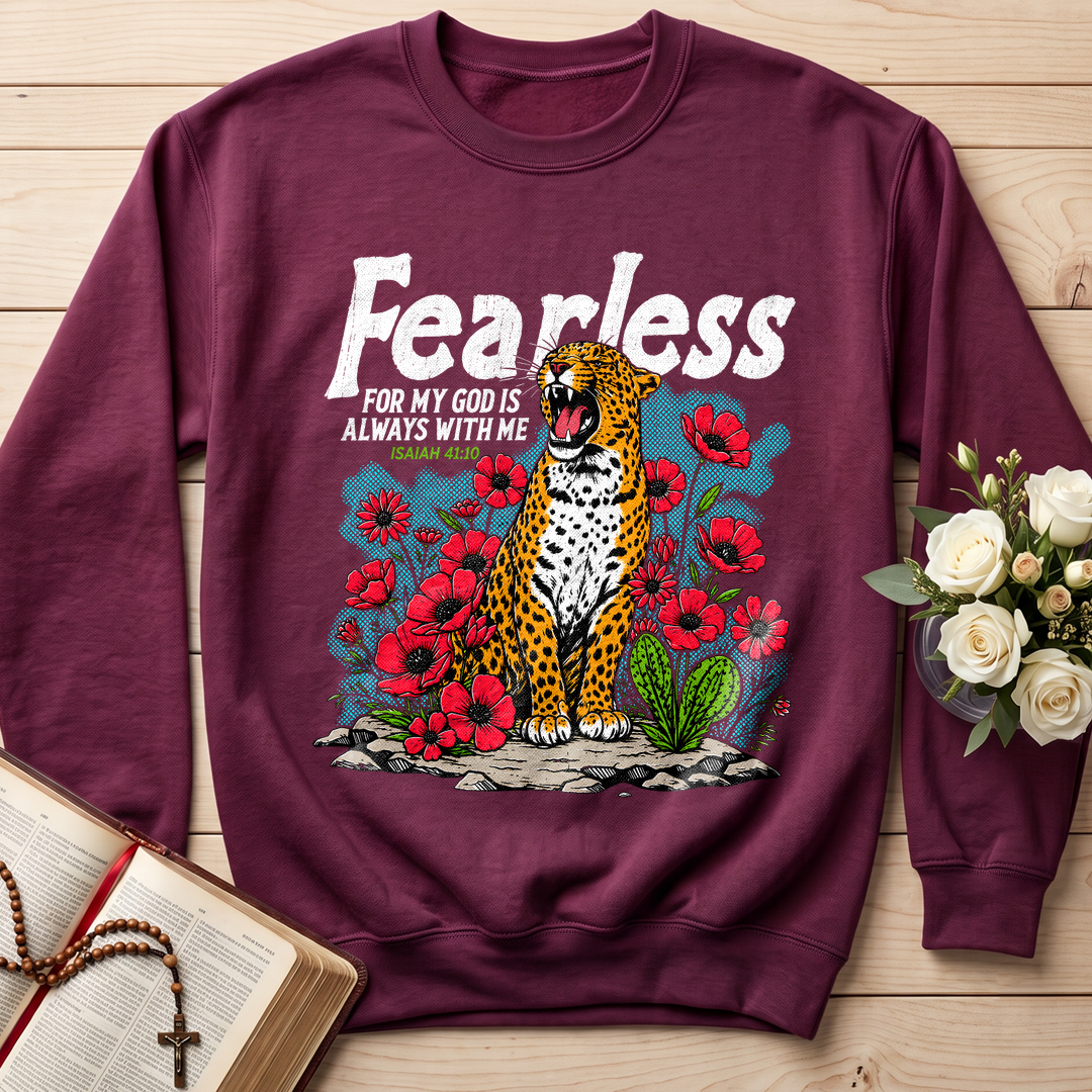 Fearless For My God Is Always With Me Isaiah 41.10 01
