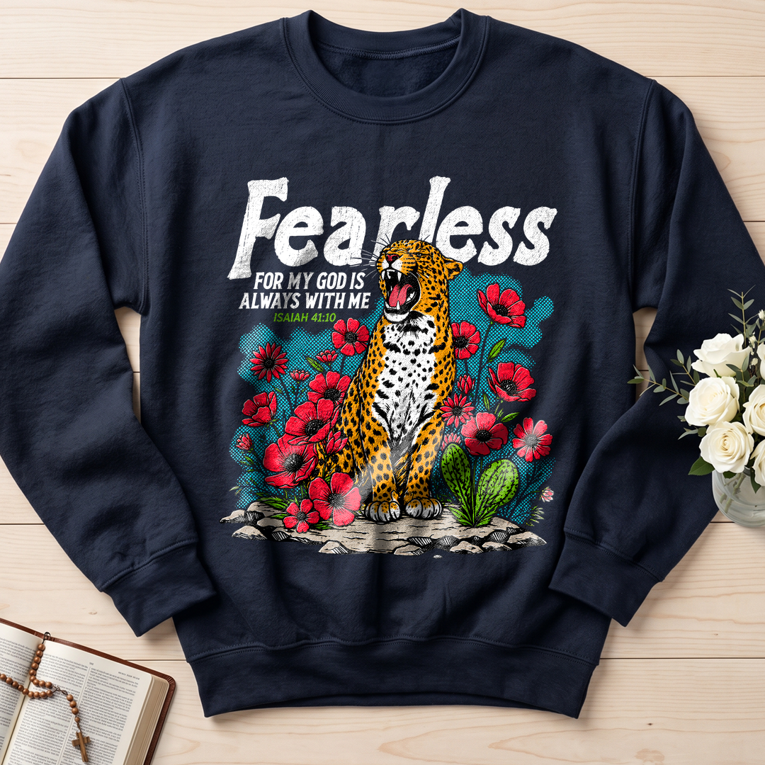 Fearless For My God Is Always With Me Isaiah 41.10 01