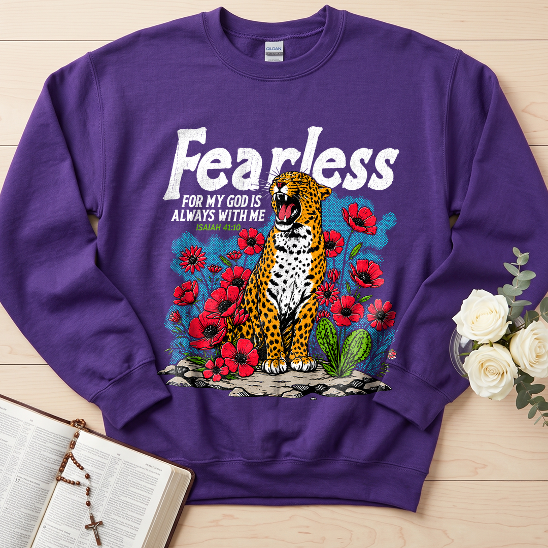 Fearless For My God Is Always With Me Isaiah 41.10 01