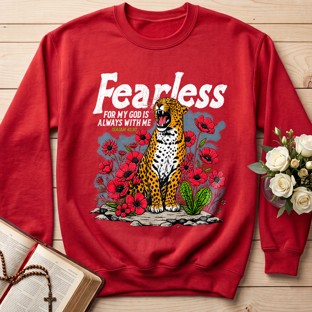 Fearless For My God Is Always With Me Isaiah 41.10 01