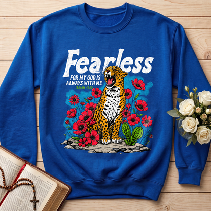 Fearless For My God Is Always With Me Isaiah 41.10 01