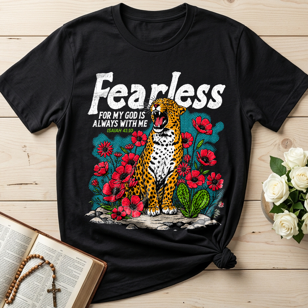 Fearless For My God Is Always With Me Isaiah 41.10 01