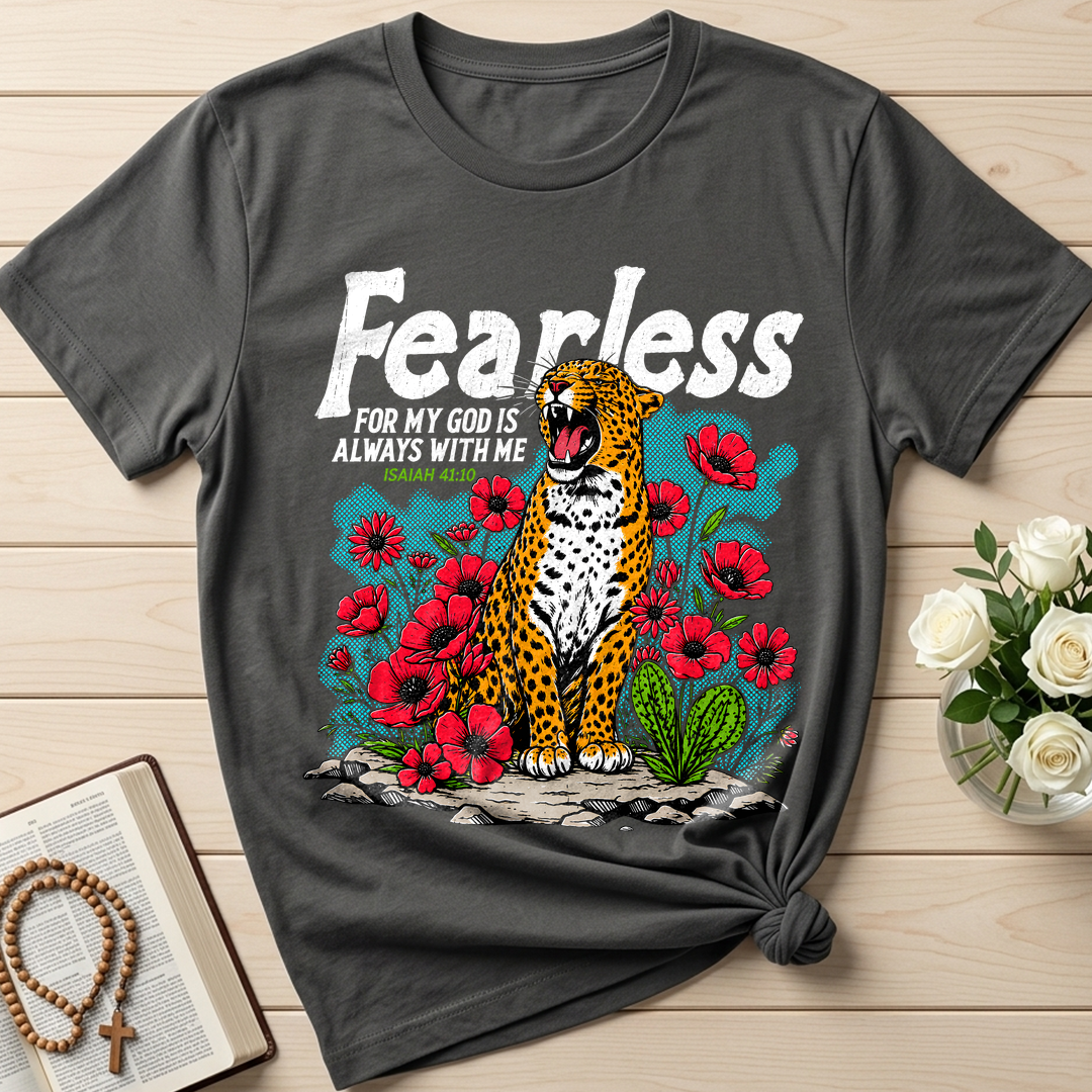 Fearless For My God Is Always With Me Isaiah 41.10 01
