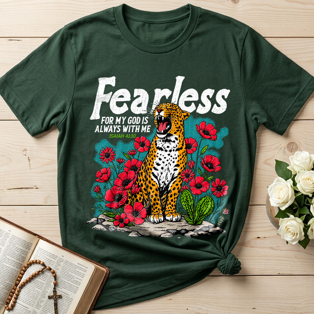 Fearless For My God Is Always With Me Isaiah 41.10 01
