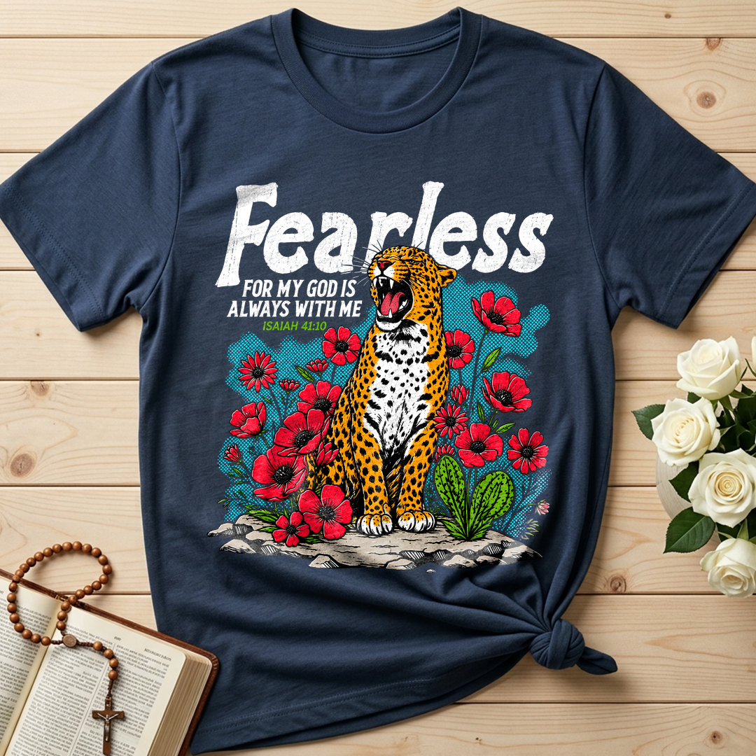 Fearless For My God Is Always With Me Isaiah 41.10 01
