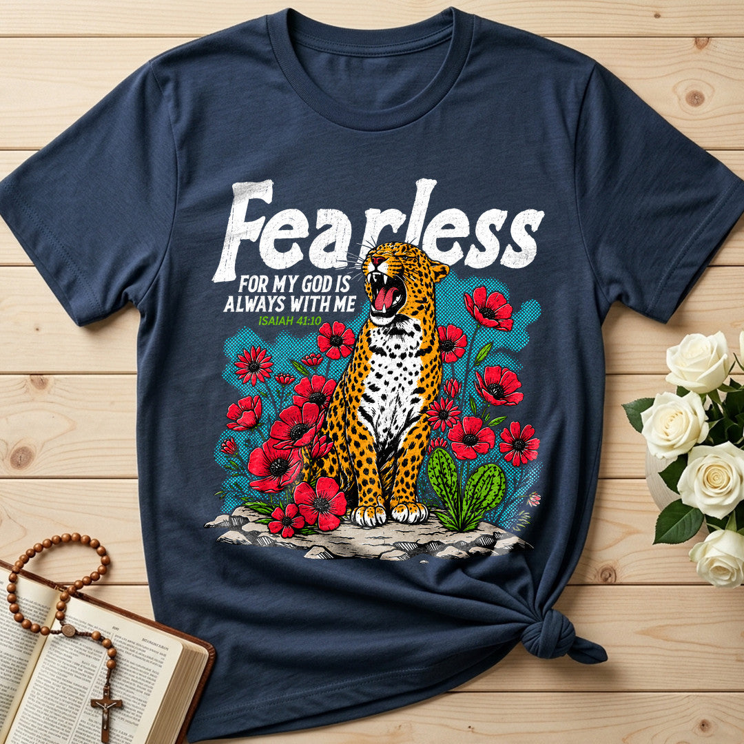 Fearless For My God Is Always With Me Isaiah 41.10 01