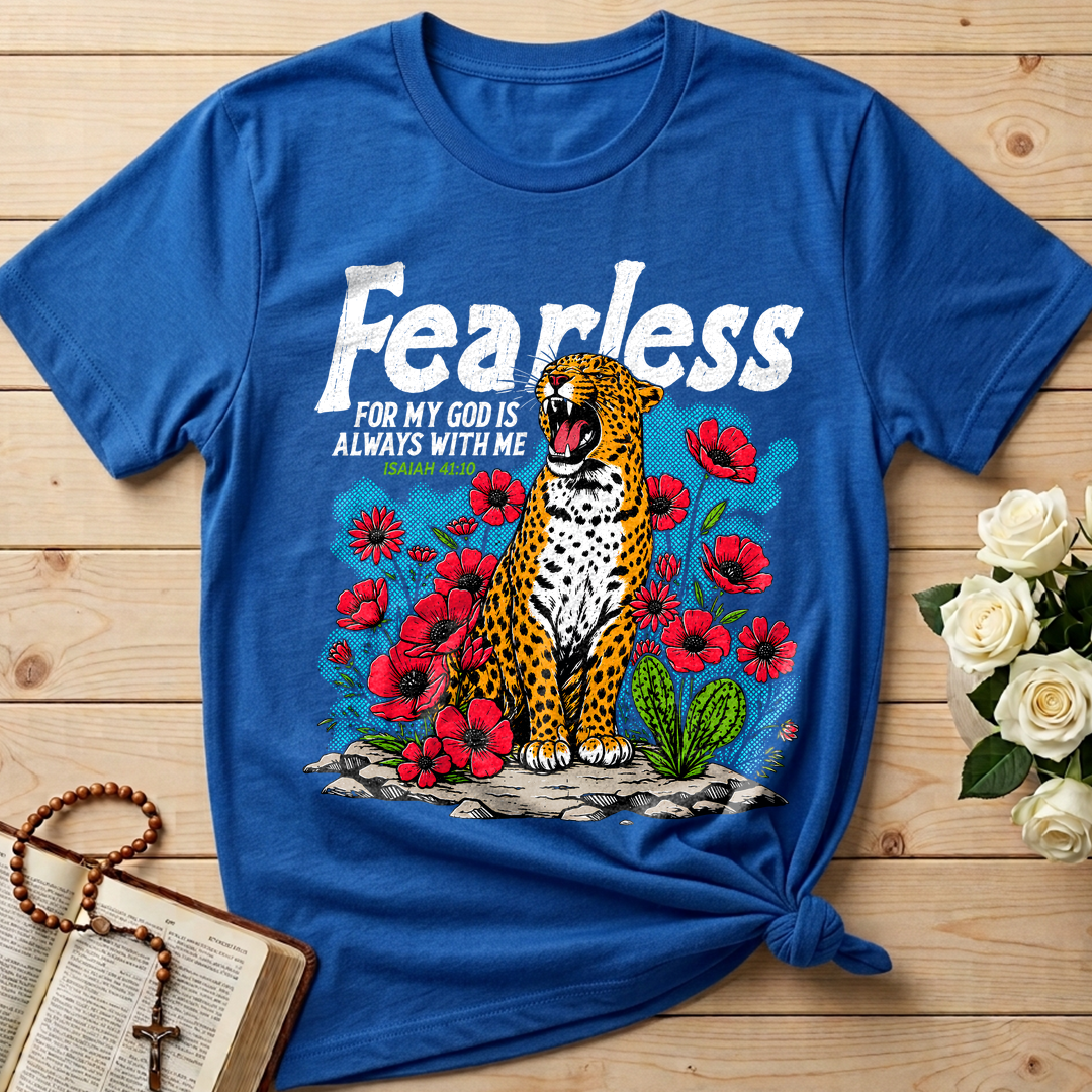 Fearless For My God Is Always With Me Isaiah 41.10 01