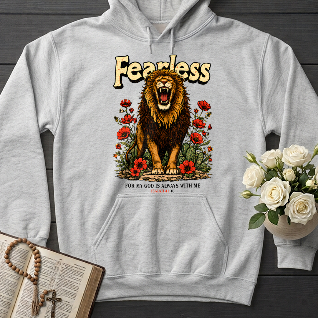 Fearless For My God Is Always With Me Isaiah 41.10 02