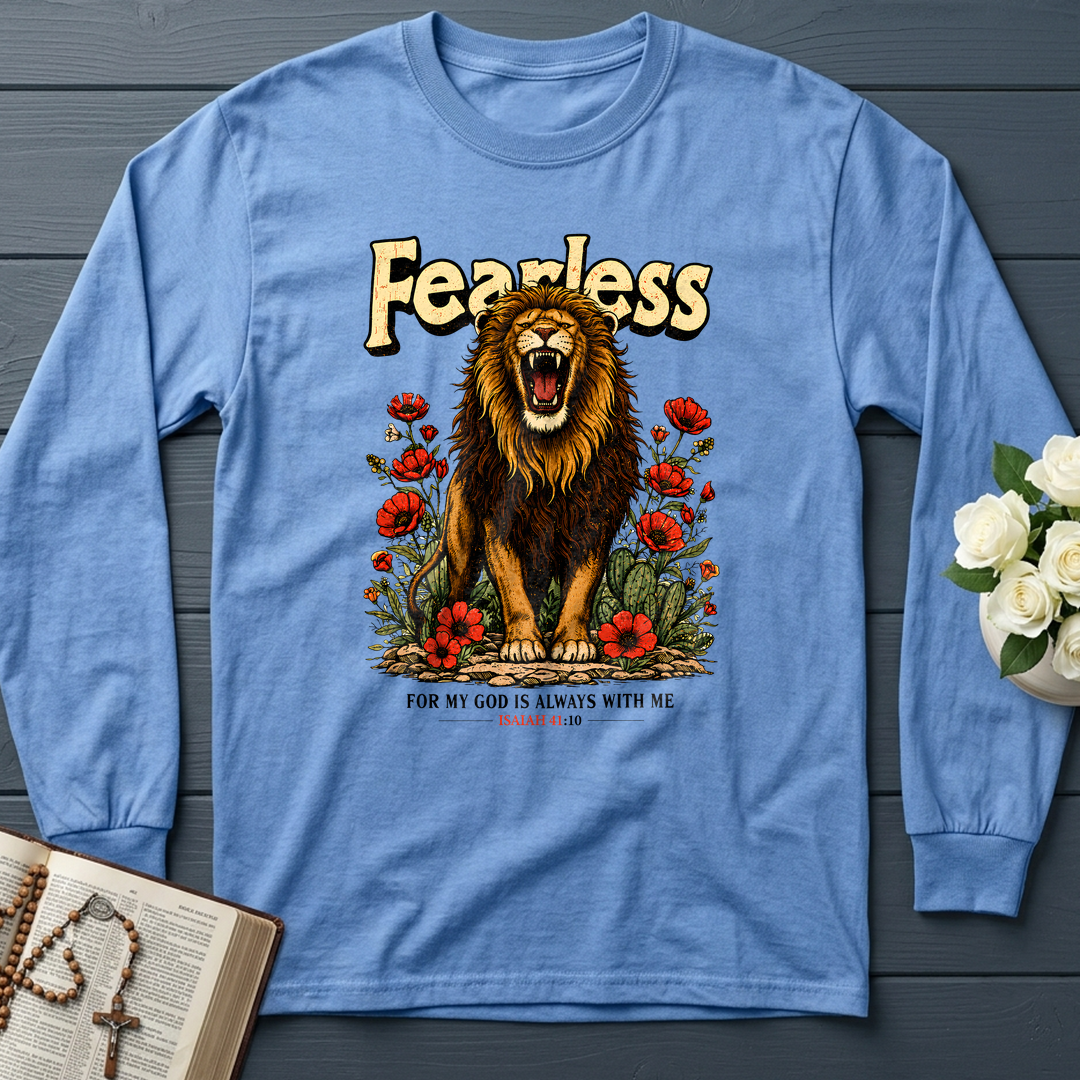 Fearless For My God Is Always With Me Isaiah 41.10 02