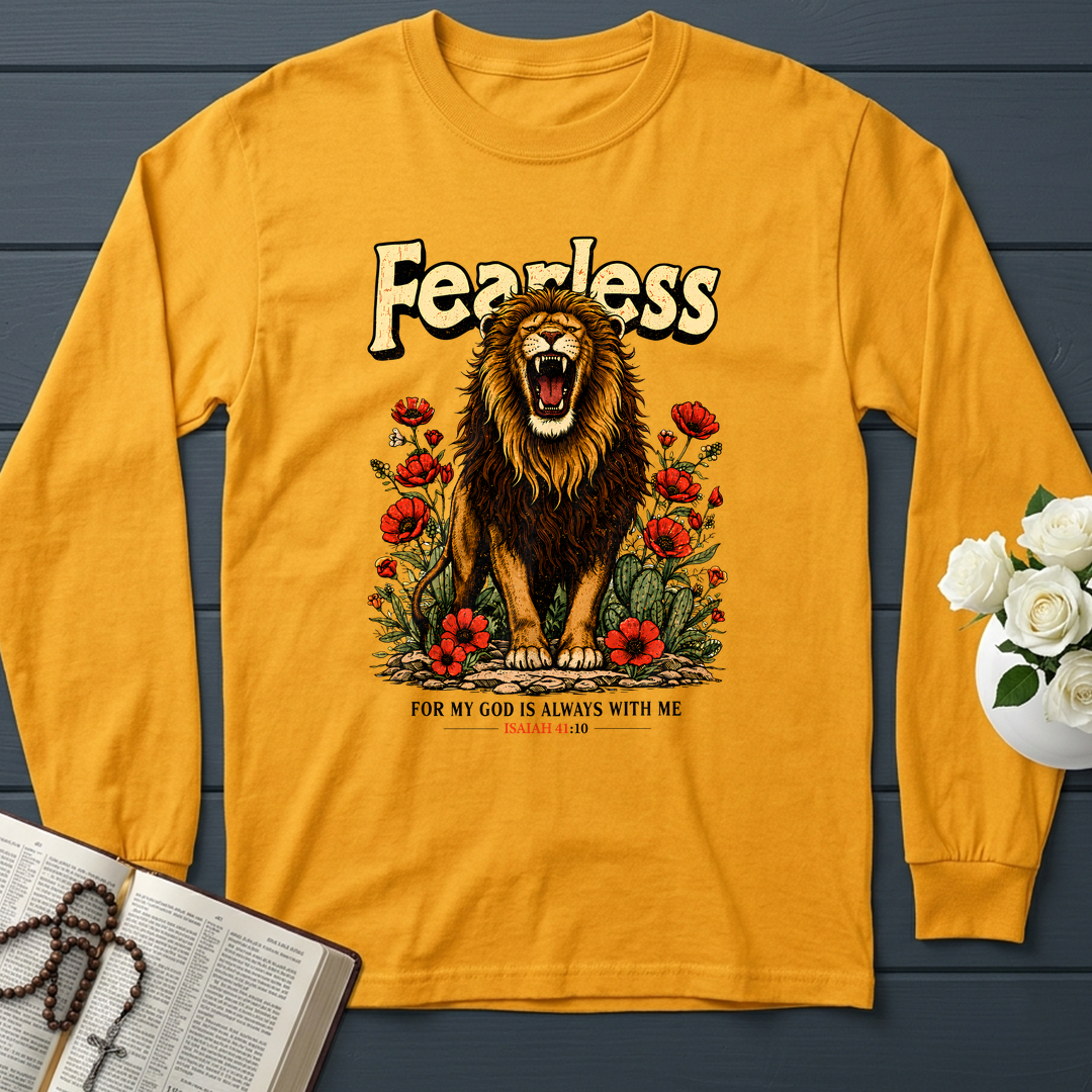 Fearless For My God Is Always With Me Isaiah 41.10 02