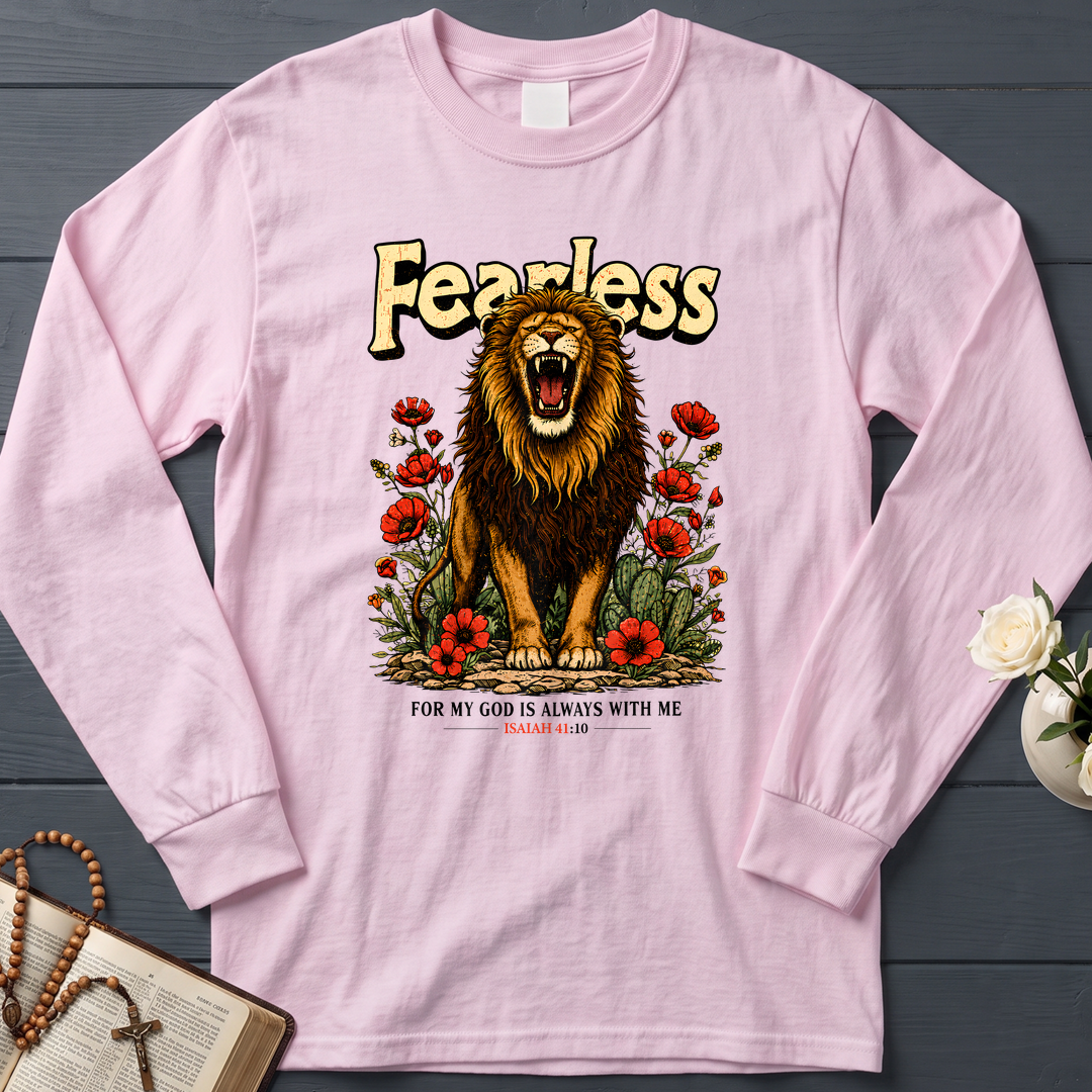 Fearless For My God Is Always With Me Isaiah 41.10 02