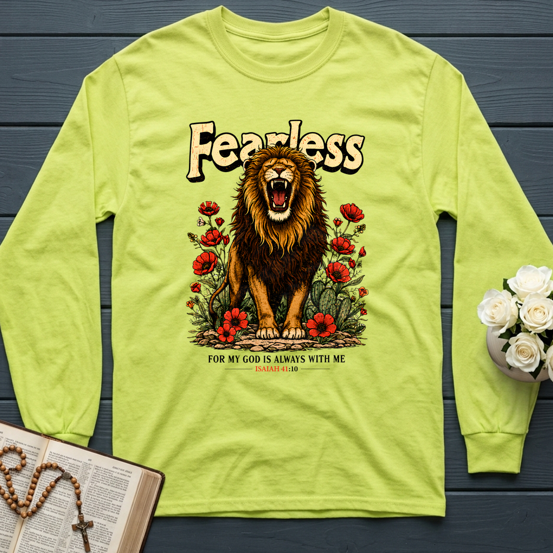 Fearless For My God Is Always With Me Isaiah 41.10 02