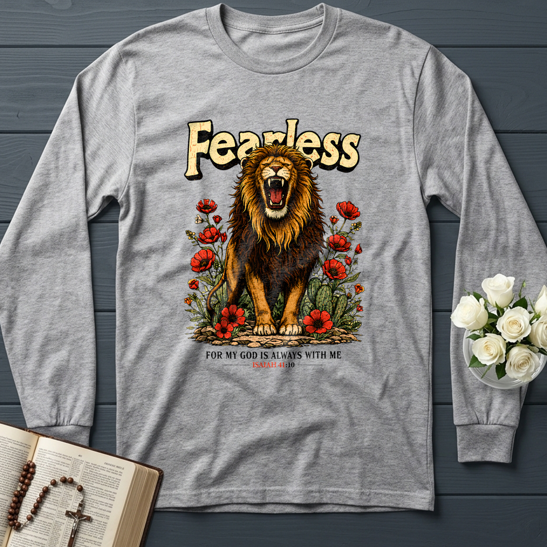 Fearless For My God Is Always With Me Isaiah 41.10 02