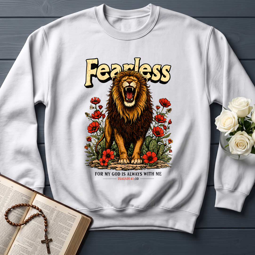 Fearless For My God Is Always With Me Isaiah 41.10 02