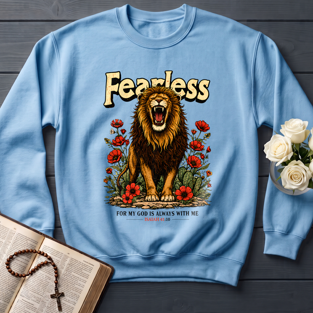 Fearless For My God Is Always With Me Isaiah 41.10 02