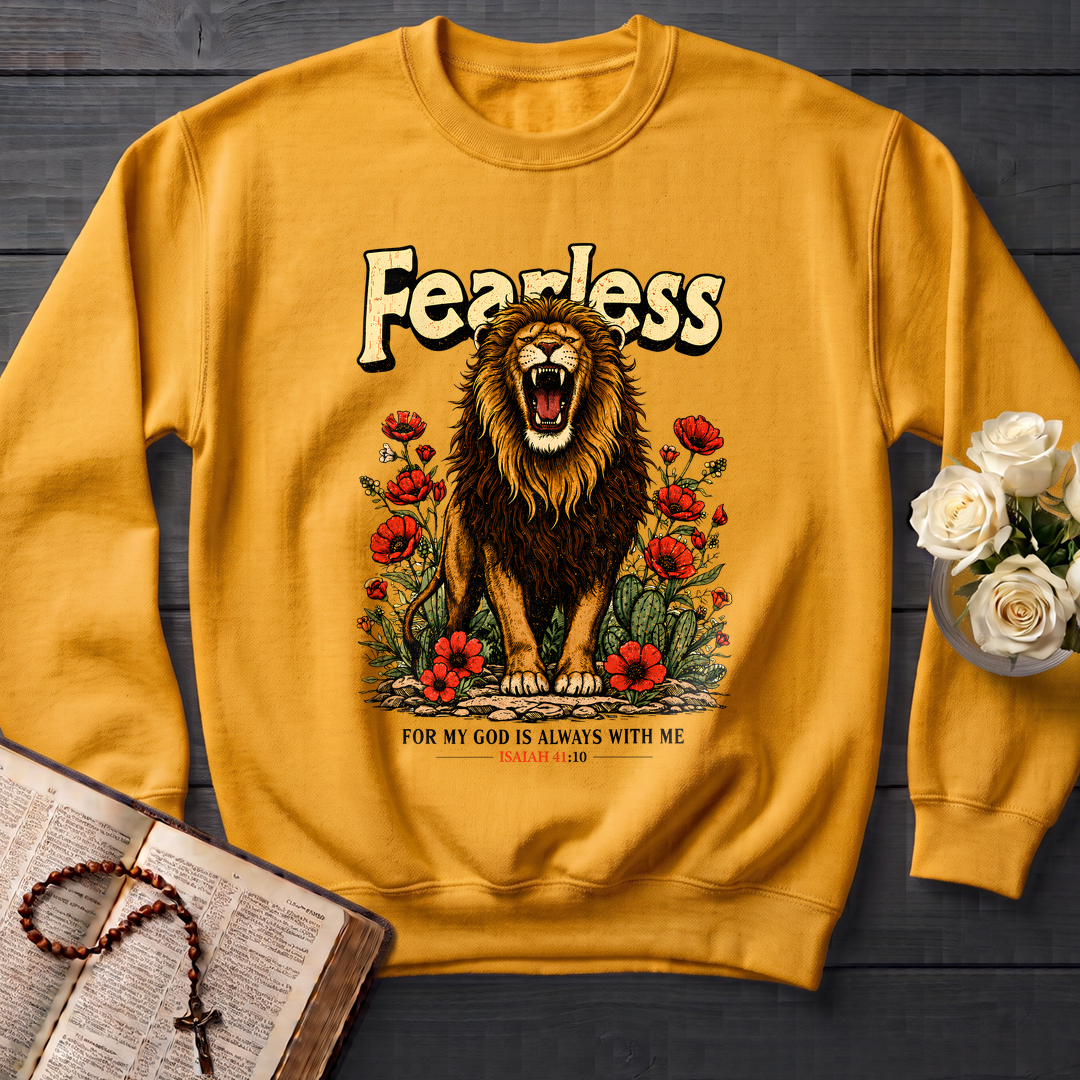 Fearless For My God Is Always With Me Isaiah 41.10 02