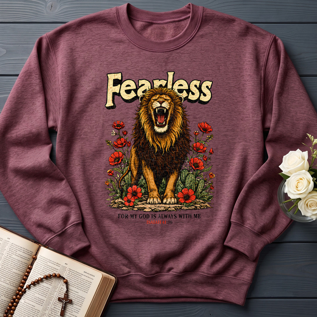 Fearless For My God Is Always With Me Isaiah 41.10 02