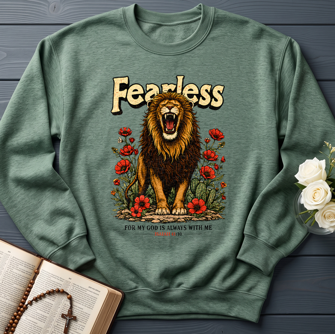 Fearless For My God Is Always With Me Isaiah 41.10 02